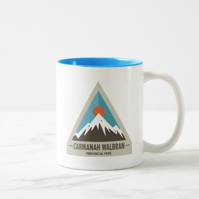 Carmanah Walbran Provincial Park Two-Tone Coffee Mug (Right)