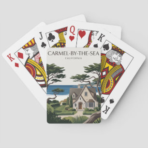 Carmel-by-the-Sea California Playing Cards