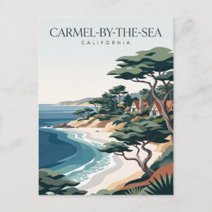 Carmel-by-the-Sea California Postcard