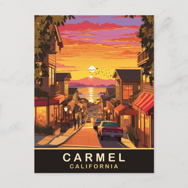 Carmel by the Sea, California Postcard (Front)