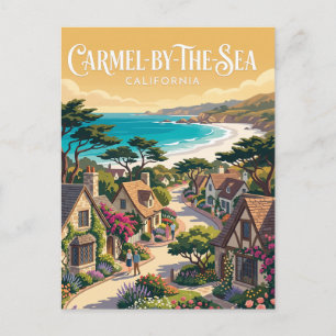 Carmel-by-the-Sea California Postcard