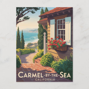 Carmel-by-the-Sea California Postcard