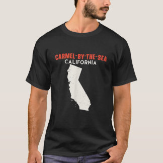 Carmel by the Sea California USA State America Tra T-Shirt