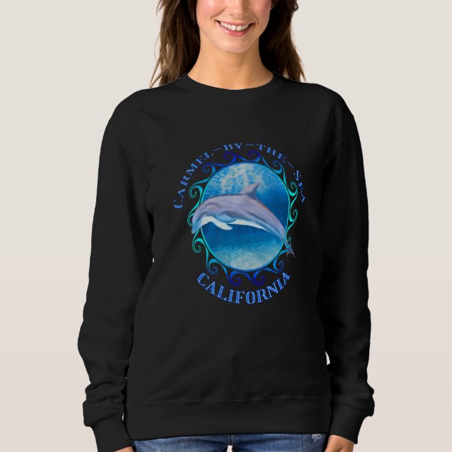 Carmel By The Sea California Vacation Souvenir Dol Sweatshirt (Front)