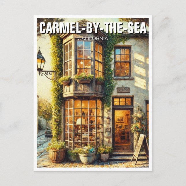Carmel-by-the-sea  postcard (Front)