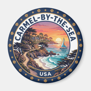 Carmel-by-the-sea USA Magnet