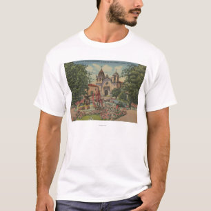Carmel, CA - Mission San Carlos De Borromeo T-Shirt