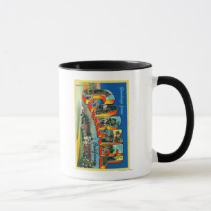 Carmel, California - Large Letter Scenes Mug