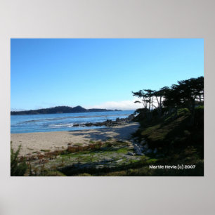 Carmel River Beach Poster