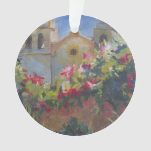 Carmel Spanish Mission California Garden Ornament