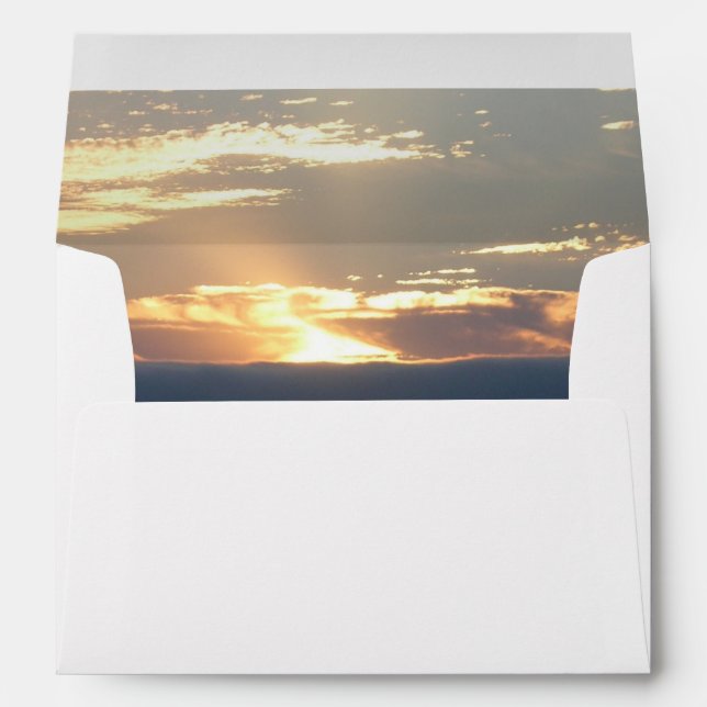 Carmel Sunset Couple Envelope (Back (Bottom))