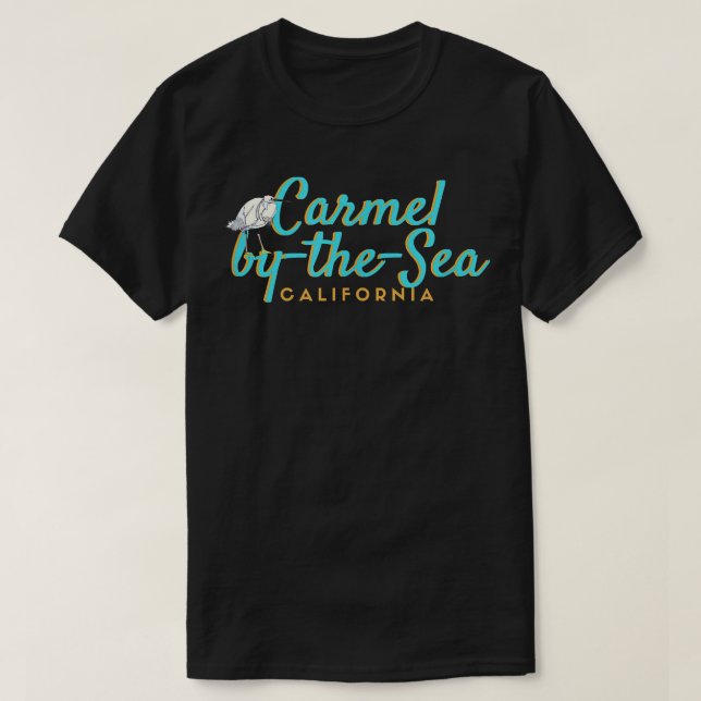 CarmelbytheSea California , Coastal Town Tee  (Design Front)
