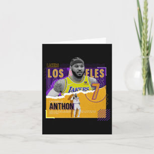 Carmelo-anthony -basketball-paper-poster-lakers Ac Card