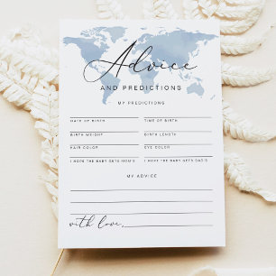 CARMEN Adventure Baby Advice and Predictions Card