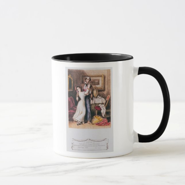 Carmen and Don Jose, 1846 Mug (Right)