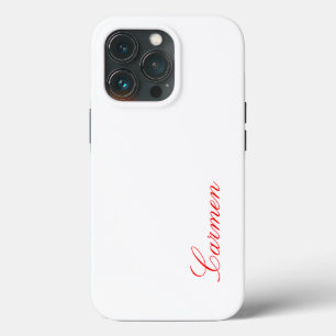 Carmen - customise it with your name iPhone cover