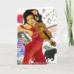 Carmen Greeting Card