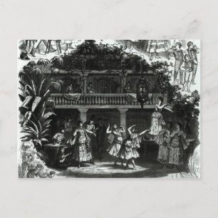 Carmen in the Lilas Pastia tavern Postcard