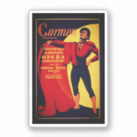 Carmen opera poster