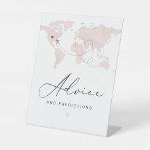 CARMEN Pink Travel Themed Guest Check In