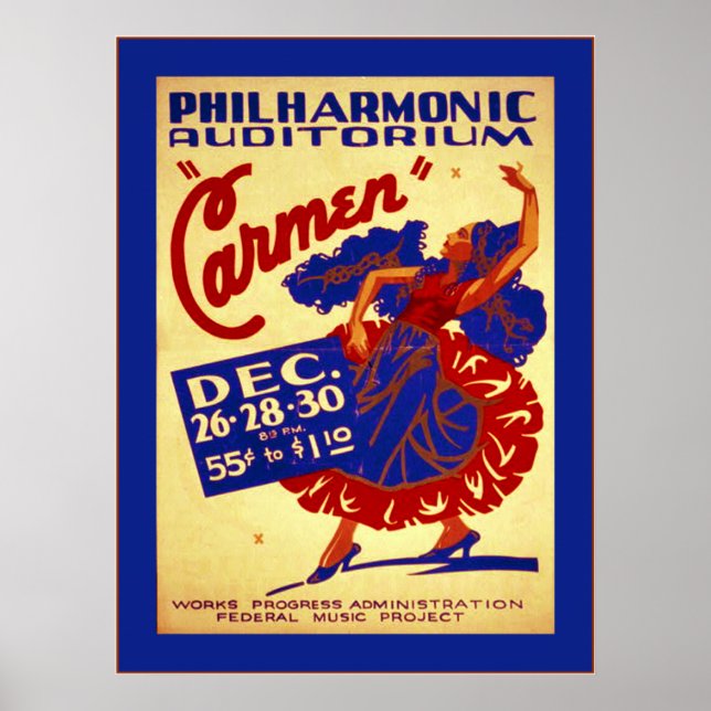 Carmen Poster (Front)