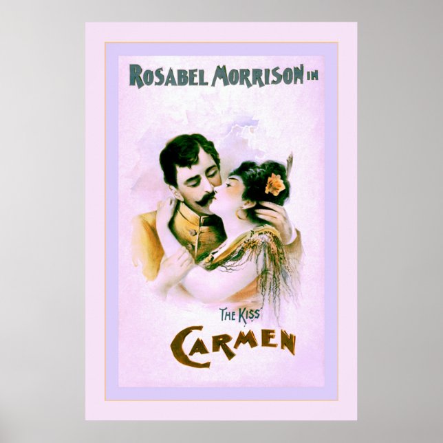 Carmen ~ The Kiss Poster (Front)