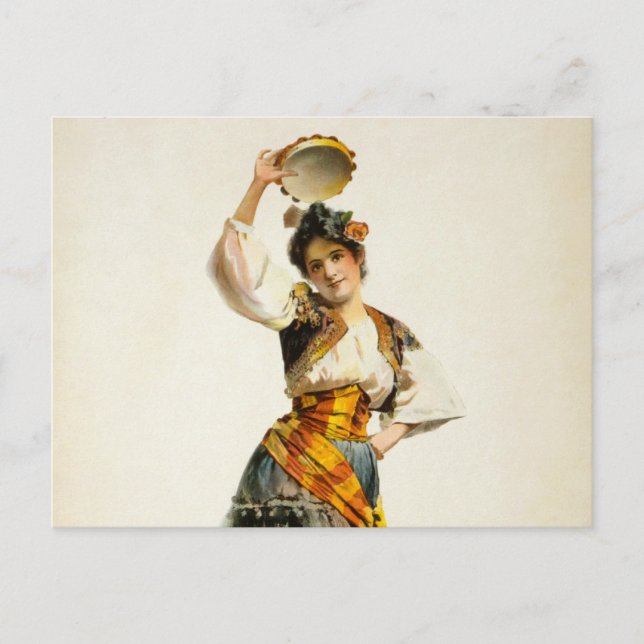 Carmen, The Opera 1896 Postcard (Front)