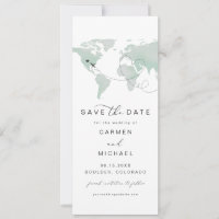 CARMEN Travel Destination Green Map Save the Date