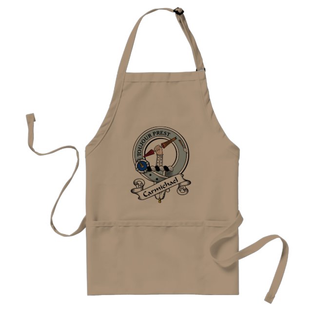 Carmichael Clan Badge Standard Apron (Front)