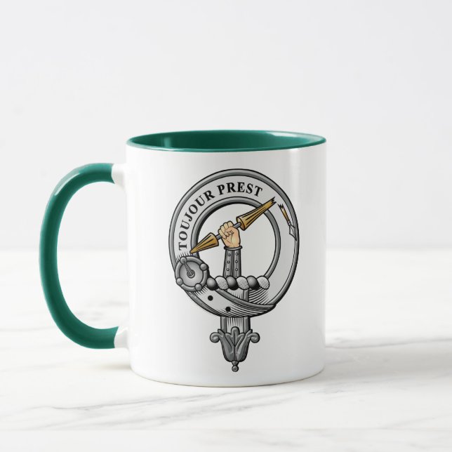 Carmichael Crest Badge Mug (Left)