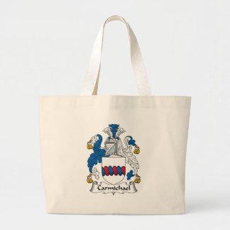 Carmichael Family Crest Large Tote Bag
