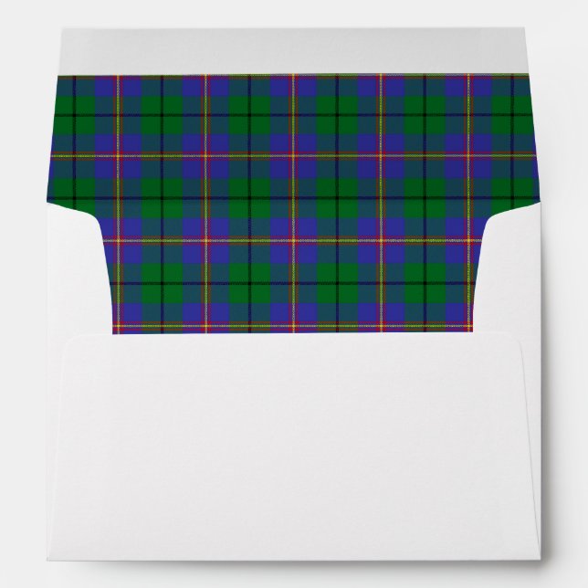 Carmichael Tartan Wedding Envelopes (Back (Bottom))