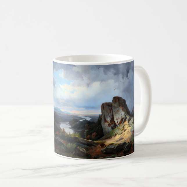 Carmiencke - Western Landscape Bear Coffee Mug (Front Right)