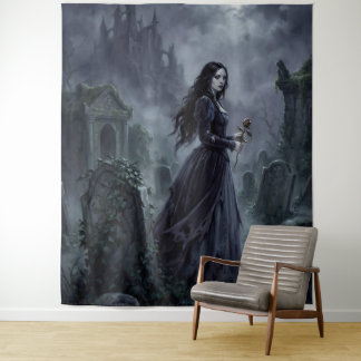 Carmilla Wandering the Styrian Mist Tapestry