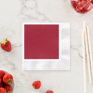 Carmine (solid colour) Napkin