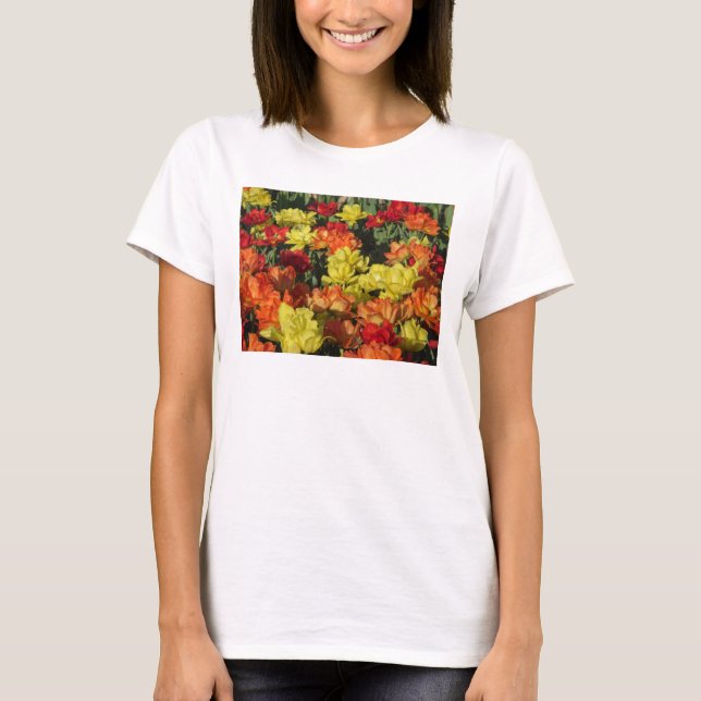 Carnation Basic Tank Top (White) (Front)