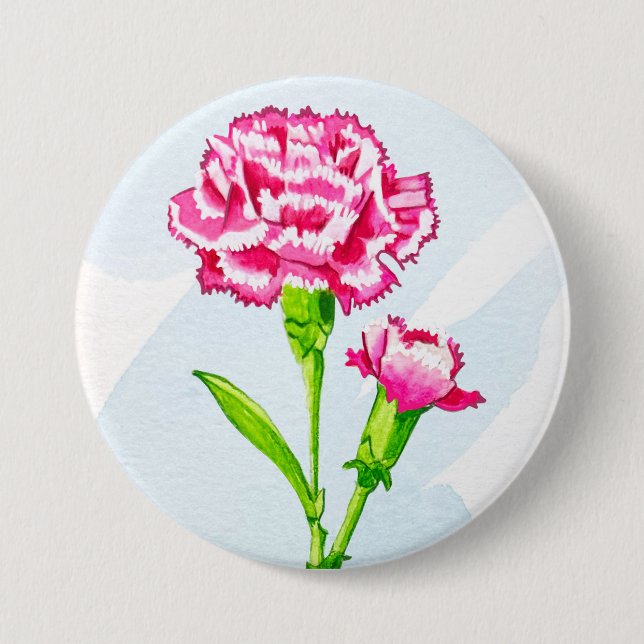 Carnation Button (Front)