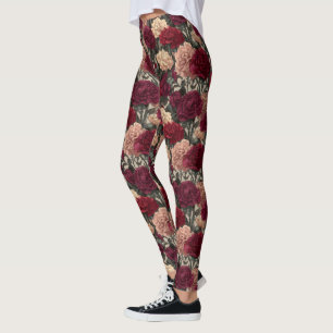 Carnation Flower Active Wear Carnation Luxury Gift Leggings