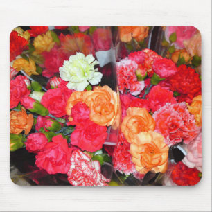 Carnation Flower Mix Mousepad