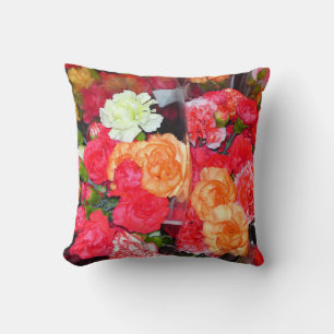 Carnation Flower Mix Pillow