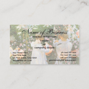 Carnation, Lily, Lily, Rose by John Singer Sargent Business Card