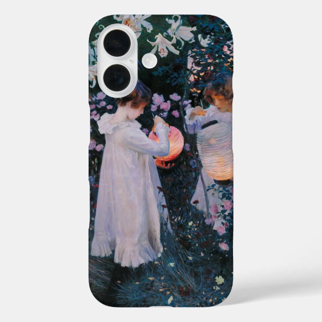 Carnation Lily Lily Rose by John Singer Sargent Case-Mate iPhone Case (Back)