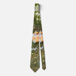 Carnation, Lily, Lily, Rose By John Singer Sargent Tie