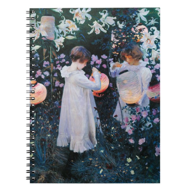 Carnation, Lily, Lily, Rose | John Singer Sargent Notebook (Front)