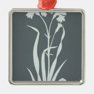 Carnation Metal Tree Decoration