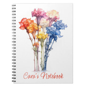Carnation Notebook