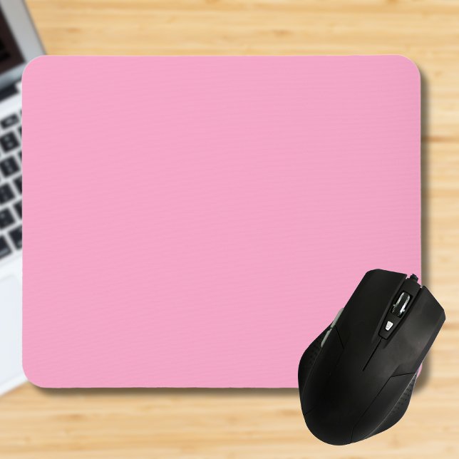 Carnation Pink Solid Colour | Classic | Elegant  Mouse Pad (Creator Uploaded)