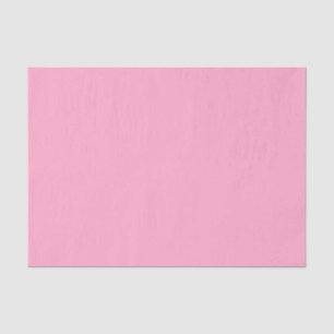 Carnation Pink Solid Colour Classic Elegant Tissue Paper