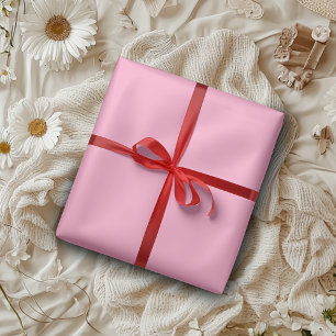Carnation Pink Solid Colour   Classic   Elegant  Wrapping Paper