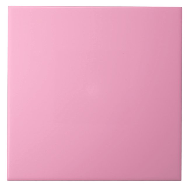 Carnation Pink tile (Front)